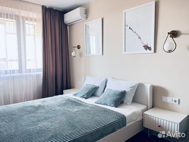 

1-к. квартира, 38 м², 2 кровати