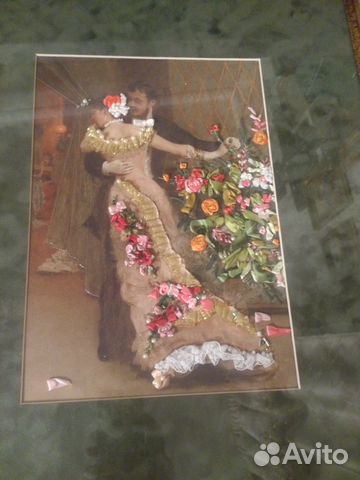 Картина Вальс (вышивка, бисер)