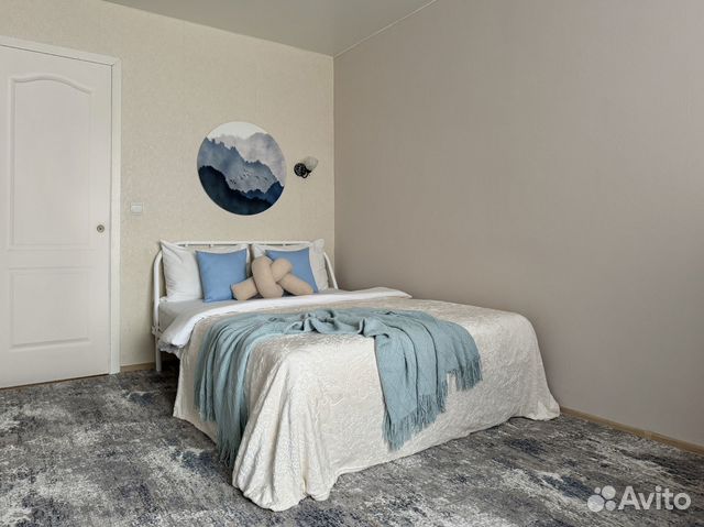 

1-к. квартира, 40 м², 2 кровати