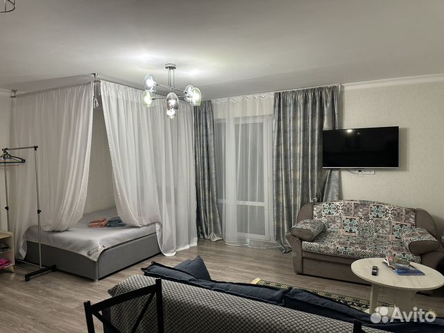 

Квартира-студия, 36 м², 2 кровати