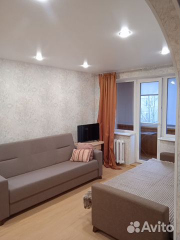 

1-к. квартира, 34 м², 2 кровати