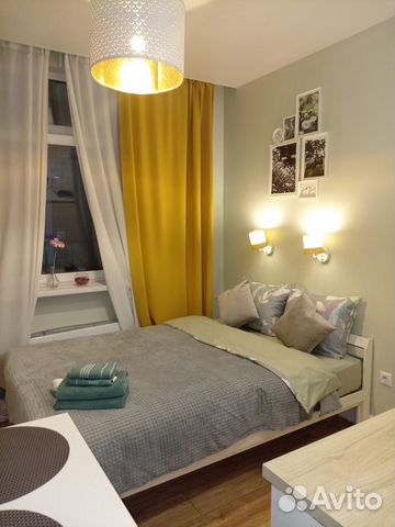 

Квартира-студия, 19 м², 1 кровать