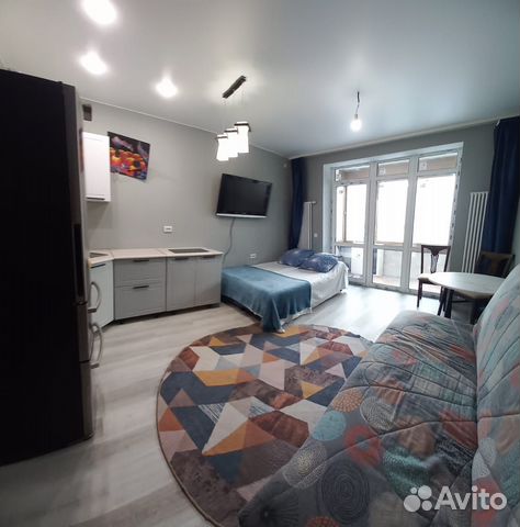 

Квартира-студия, 30 м², 2 кровати