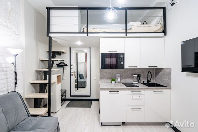 

Квартира-студия, 22 м², 2 кровати