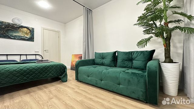

Квартира-студия, 38 м², 2 кровати