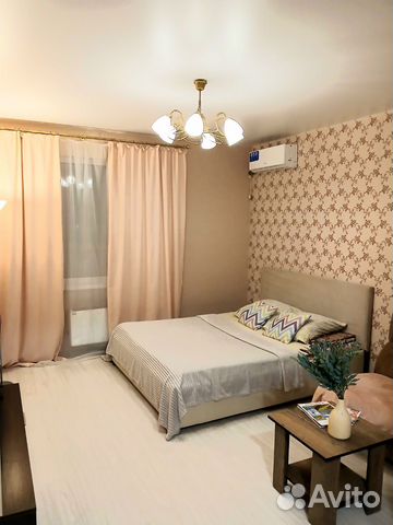 

1-к. квартира, 42 м², 2 кровати