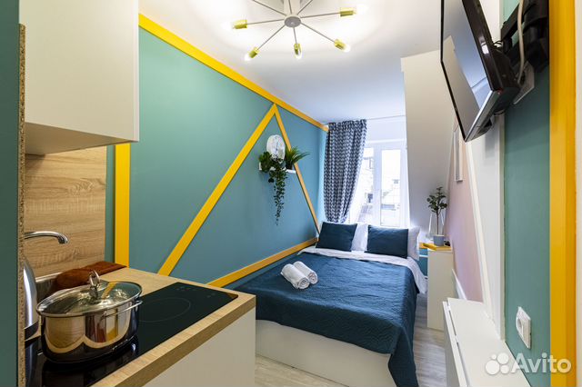 

Квартира-студия в апарт-отеле, 15 м², 1 кровать