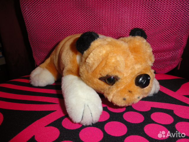 Игрушка собачка в ассортименте и львенок