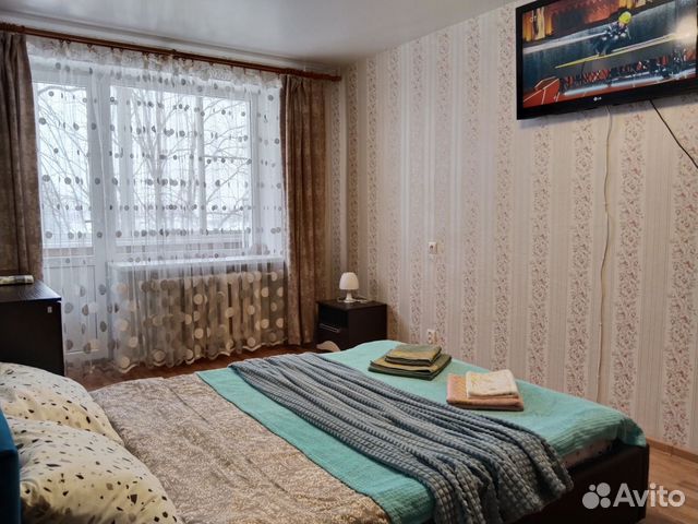 

1-к. квартира, 37 м², 2 кровати