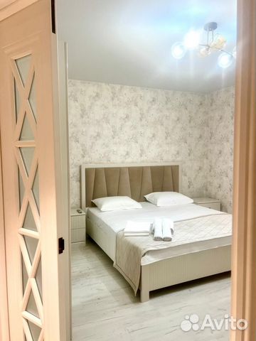 

1-к. квартира, 54 м², 2 кровати