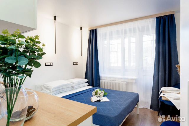 

Квартира-студия, 14 м², 1 кровать