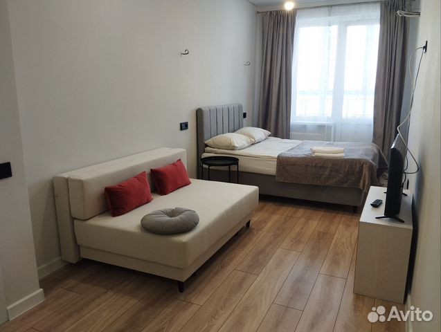 

1-к. квартира, 42 м², 2 кровати