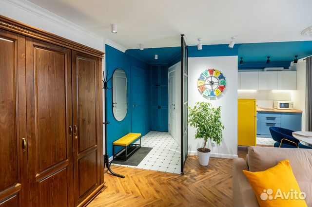 

1-к. квартира, 45 м², 3 кровати