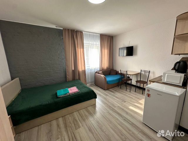 

Квартира-студия, 23 м², 2 кровати