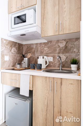 

Квартира-студия, 17 м², 1 кровать