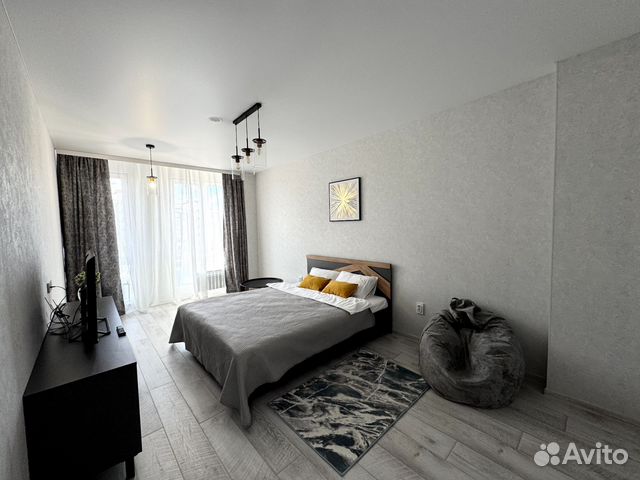 

1-к. квартира, 44 м², 3 кровати