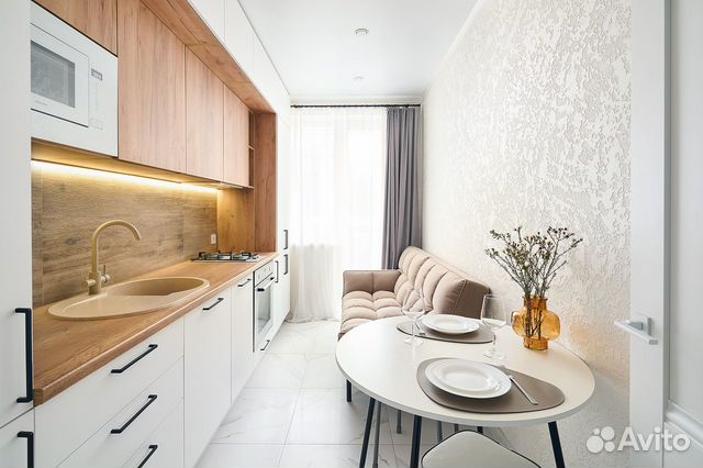 

1-к. квартира, 27,5 м², 2 кровати