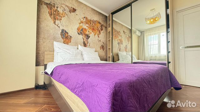 

1-к. квартира, 45 м², 2 кровати