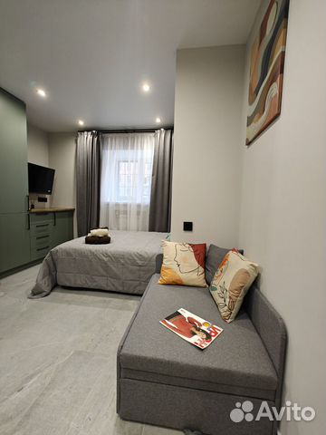 

Квартира-студия, 19 м², 2 кровати
