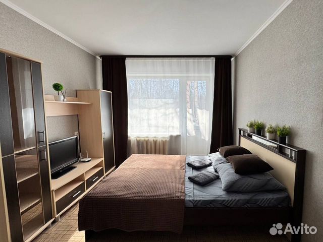 

1-к. квартира, 34 м², 2 кровати
