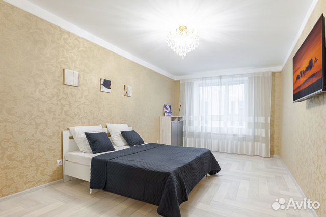 

1-к. квартира, 52 м², 2 кровати