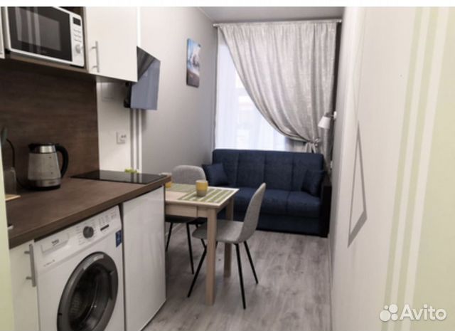

Квартира-студия, 12 м², 1 кровать