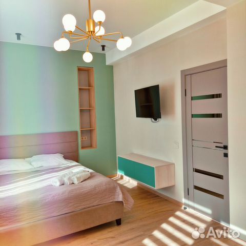 

Квартира-студия, 32 м², 1 кровать