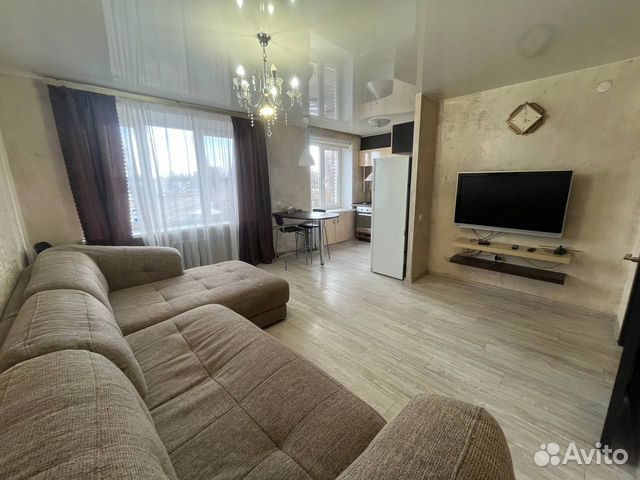 

1-к. квартира, 44 м², 2 кровати