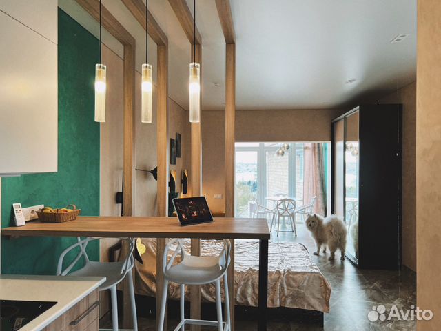 

Квартира-студия, 32 м², 2 кровати