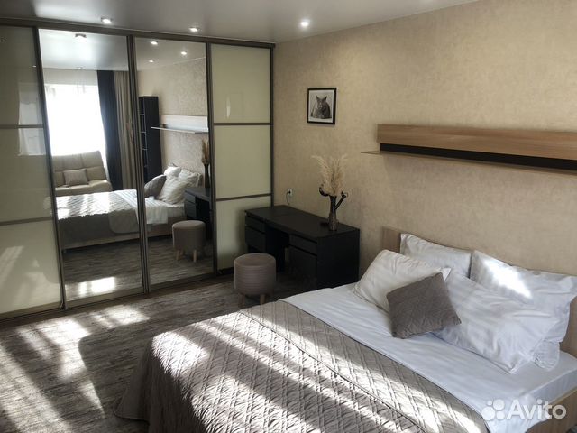 

1-к. квартира, 38 м², 3 кровати