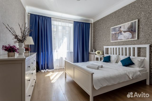 

3-к. квартира, 90 м², 4 кровати