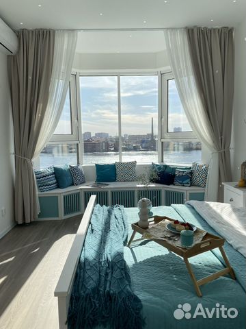 

1-к. квартира, 43 м², 2 кровати