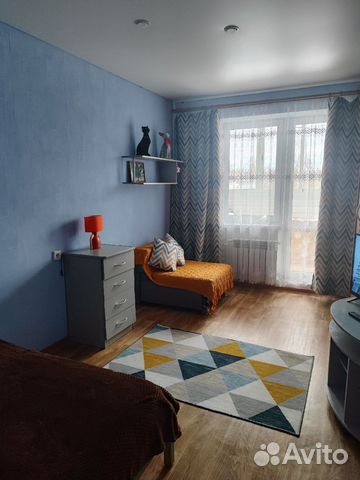 

1-к. квартира, 32 м², 2 кровати
