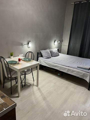 

Квартира-студия, 25 м², 2 кровати