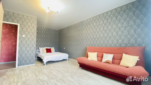 

1-к. квартира, 38 м², 2 кровати
