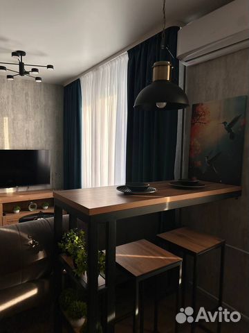 

Квартира-студия, 32 м², 2 кровати