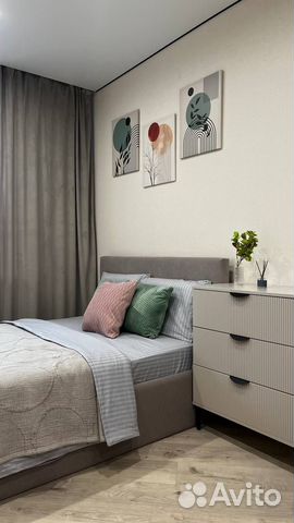 

1-к. квартира, 32 м², 3 кровати