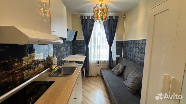 

Квартира-студия, 15 м², 1 кровать