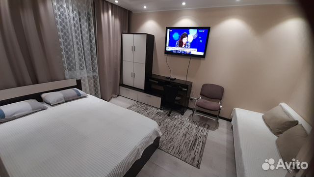 

1-к. квартира, 25 м², 2 кровати
