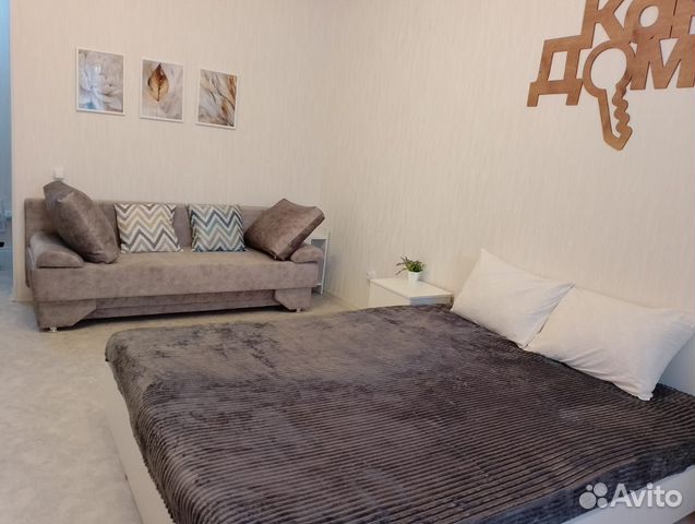 

1-к. квартира, 42 м², 2 кровати