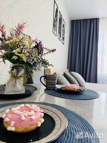 

1-к. квартира, 54 м², 3 кровати