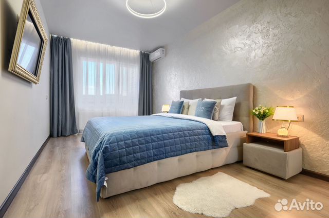 

1-к. квартира, 60 м², 3 кровати