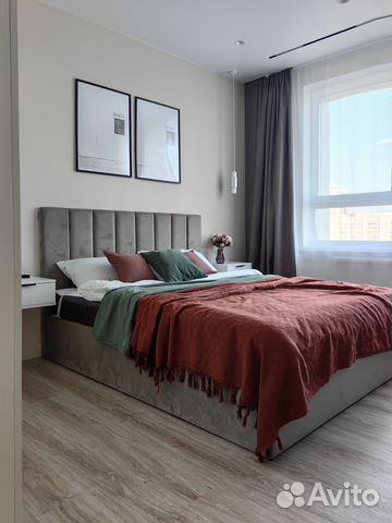 

2-к. квартира, 44 м², 2 кровати