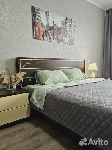 

1-к. квартира, 38 м², 2 кровати