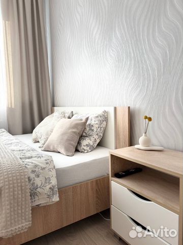 

1-к. квартира, 34 м², 2 кровати