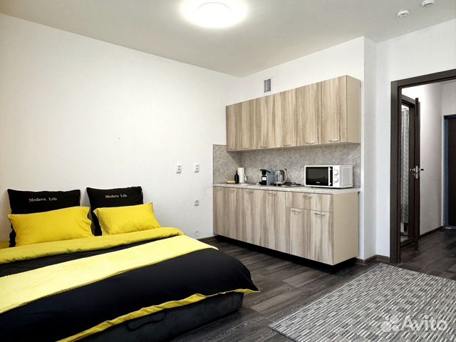 

Квартира-студия, 27 м², 1 кровать