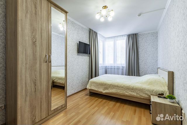 

1-к. квартира, 43 м², 3 кровати