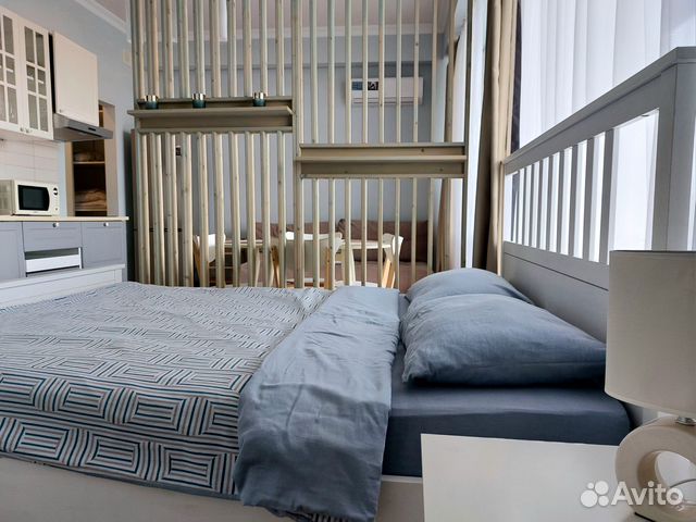 

Квартира-студия, 35 м², 2 кровати