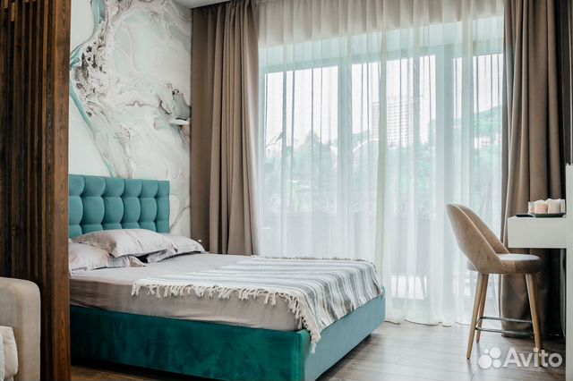 

Квартира-студия, 45 м², 1 кровать
