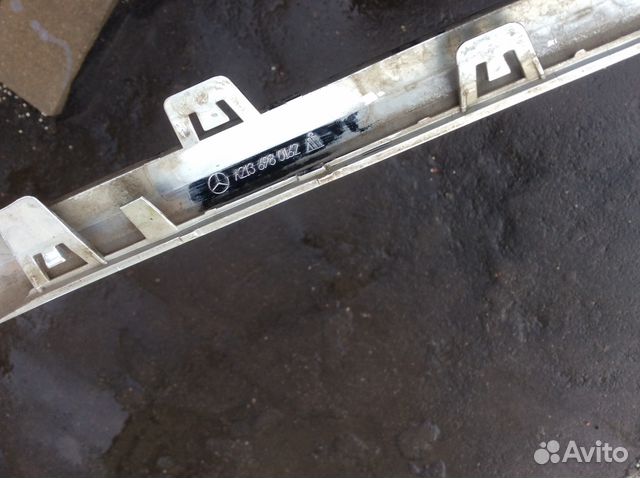 Накладка порога хром Mercedes 213 w2136980162 Накладка порога хром Mercedes 213 w2136980162